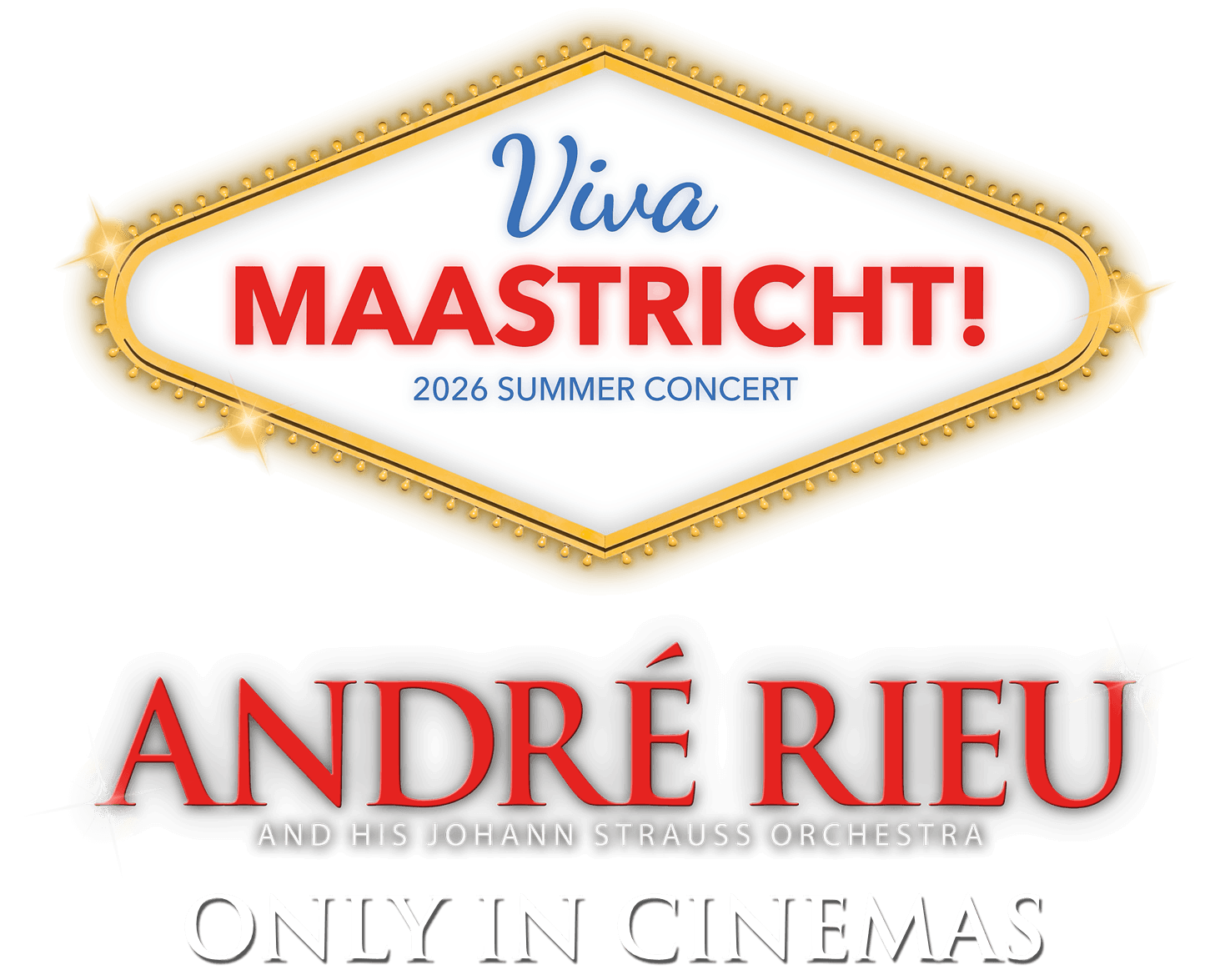 Title or logo for André Rieu's 2026 Summer Concert: Viva Maastricht!