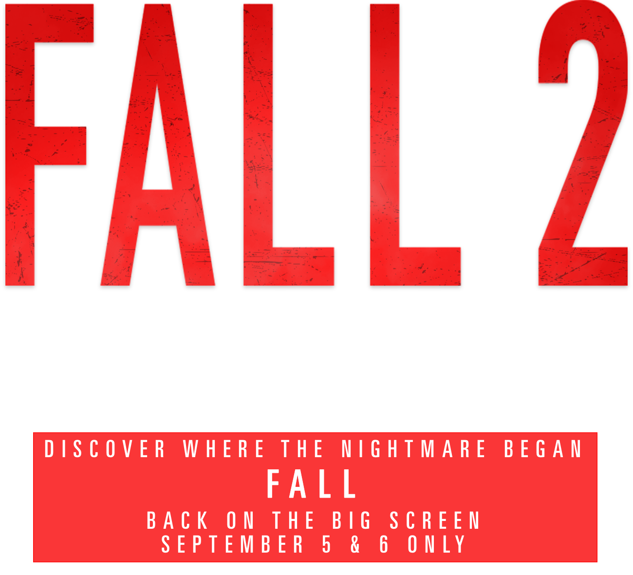 Title or logo for FALL 2 + FALL re-release