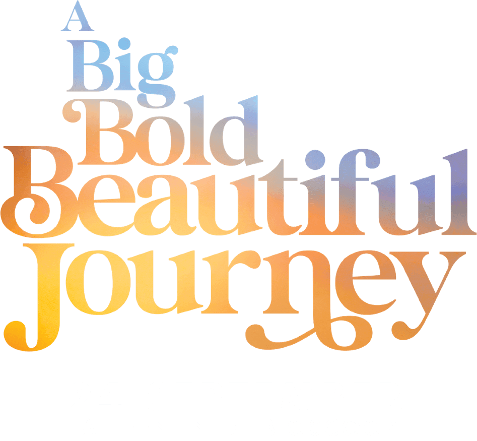 Titel of logo voor A Big Bold Beautiful Journey