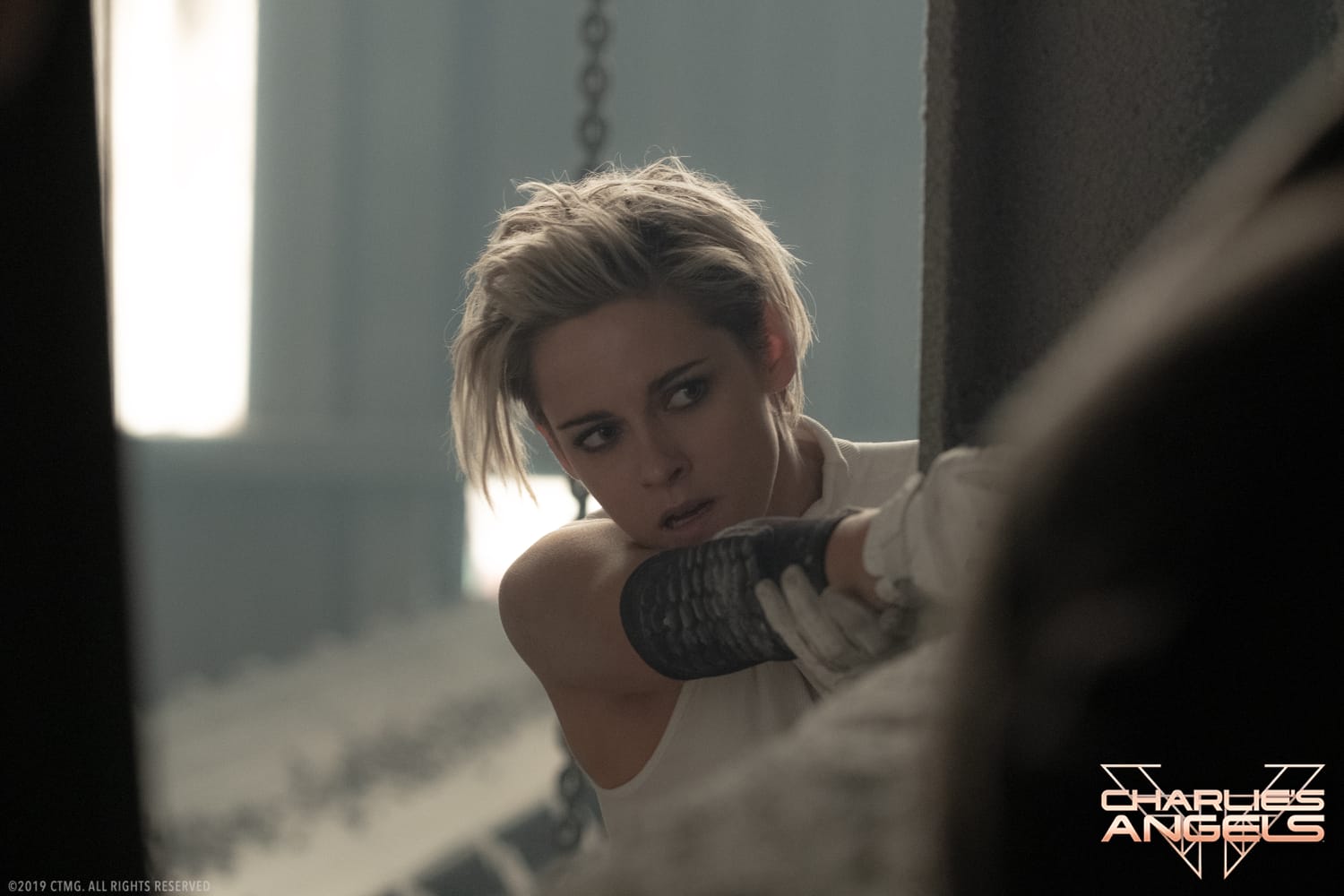 Kristen Stewart stars in Charlie's Angels.