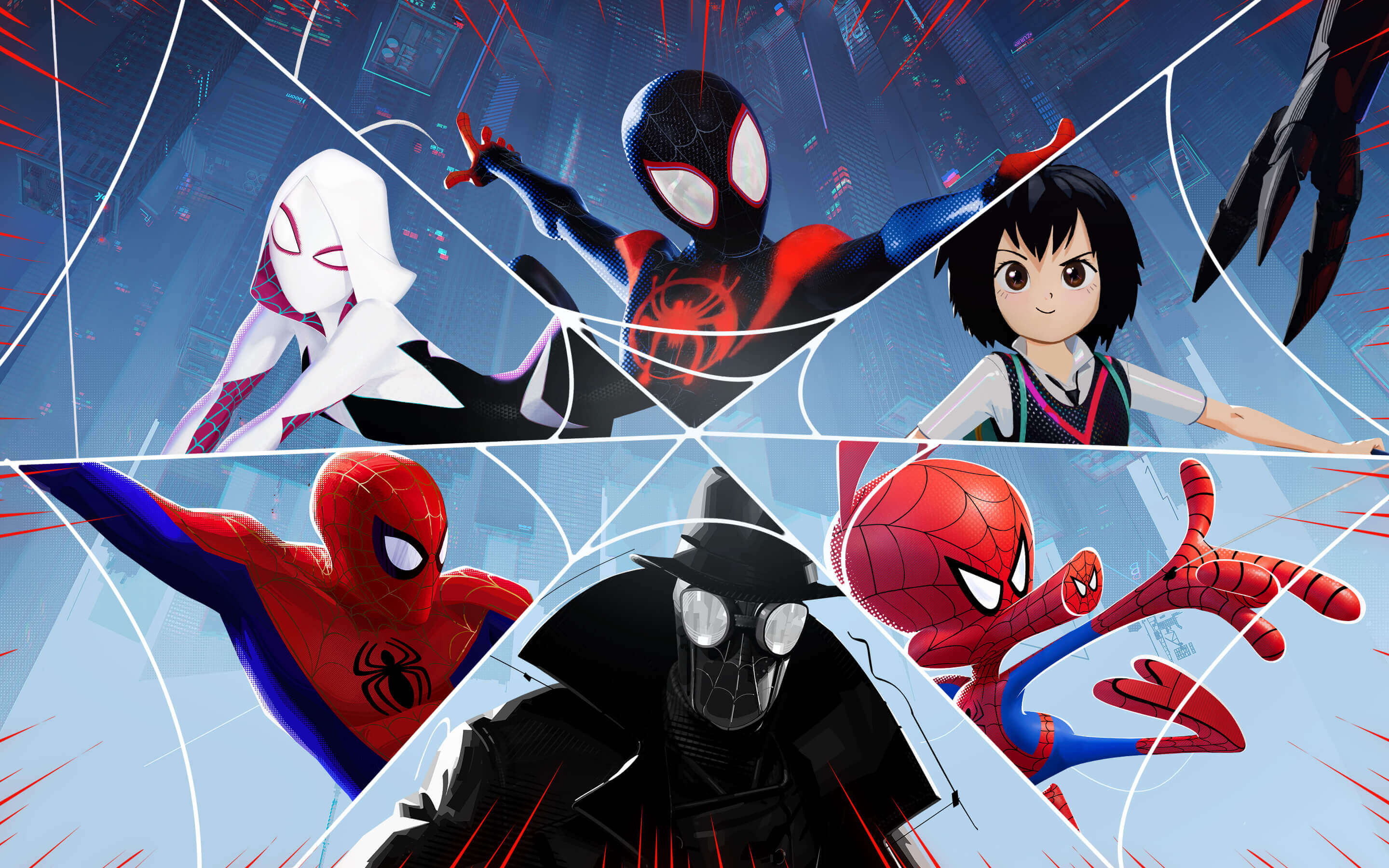 Anime Girl Spider Man Into The Spider Verse Characters
