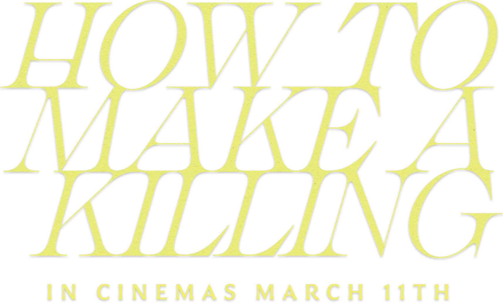 Title or logo for How to Make a Killing