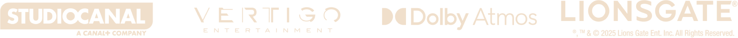A collection of legal and credit logos for The Long Walk