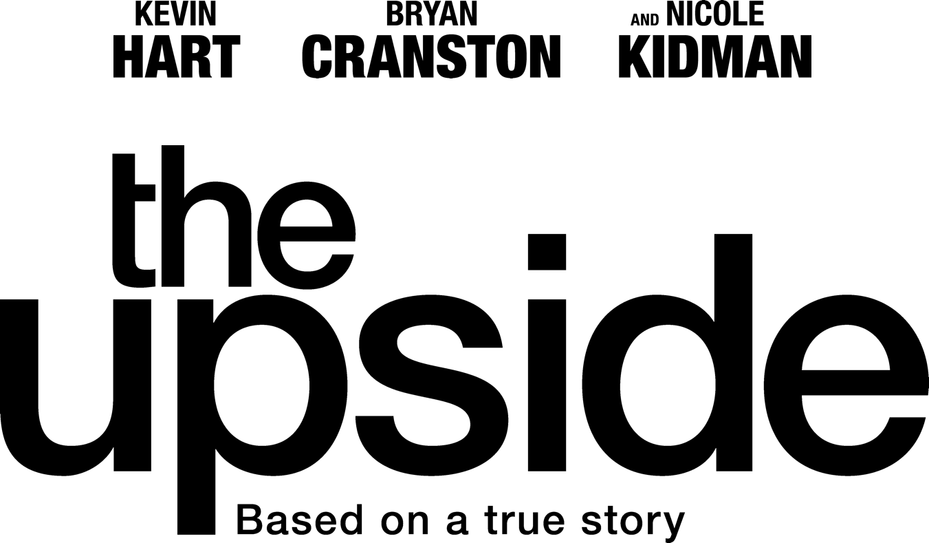 Title-treatment for The Upside.