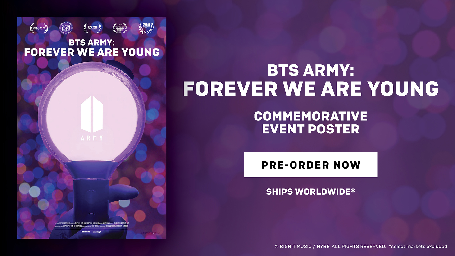 BTS ARMY: FOREVER WE ARE YOUNG