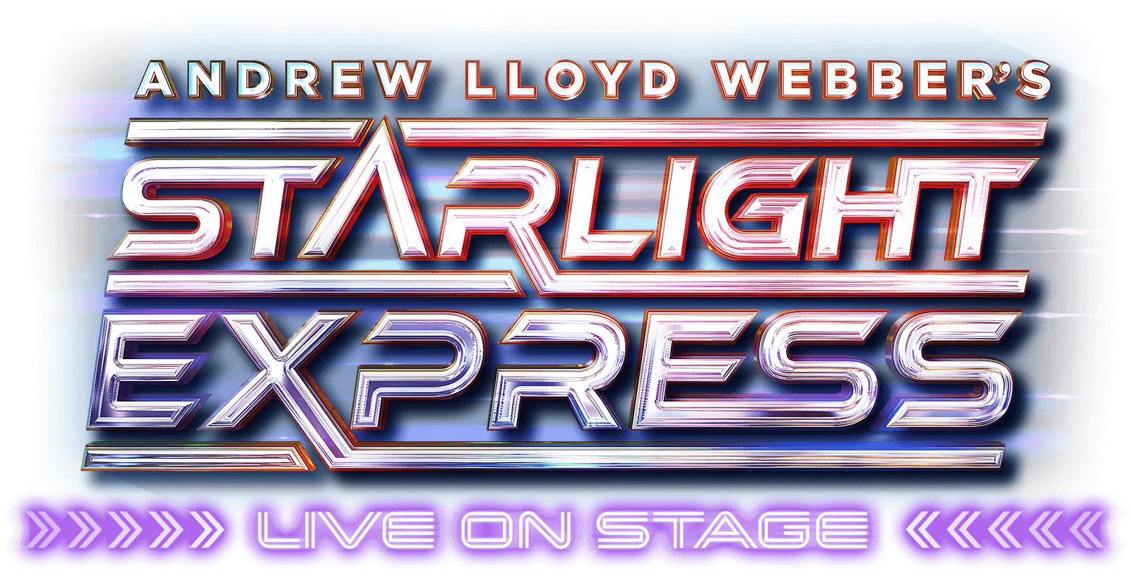 Title or logo for Andrew Lloyd Webber's Starlight Express - Live on Stage