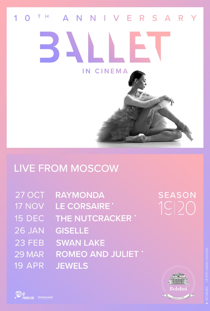 Poster for Bolshoi Ballet in Cinema