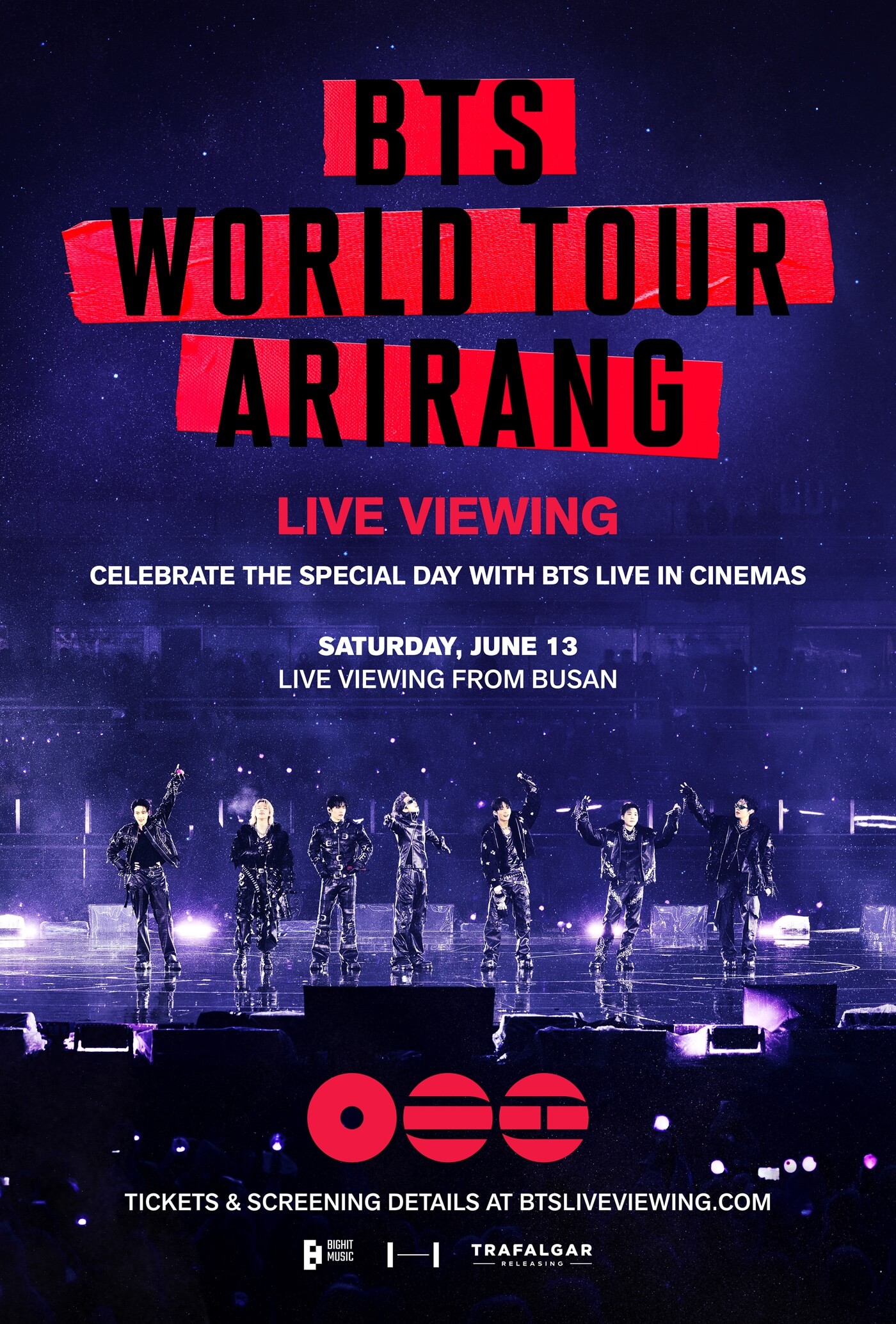 BTS WORLD TOUR ARIRANG IN BUSAN: LIVE VIEWING BTS WORLD TOUR ARIRANG IN BUSAN: LIVE VIEWING