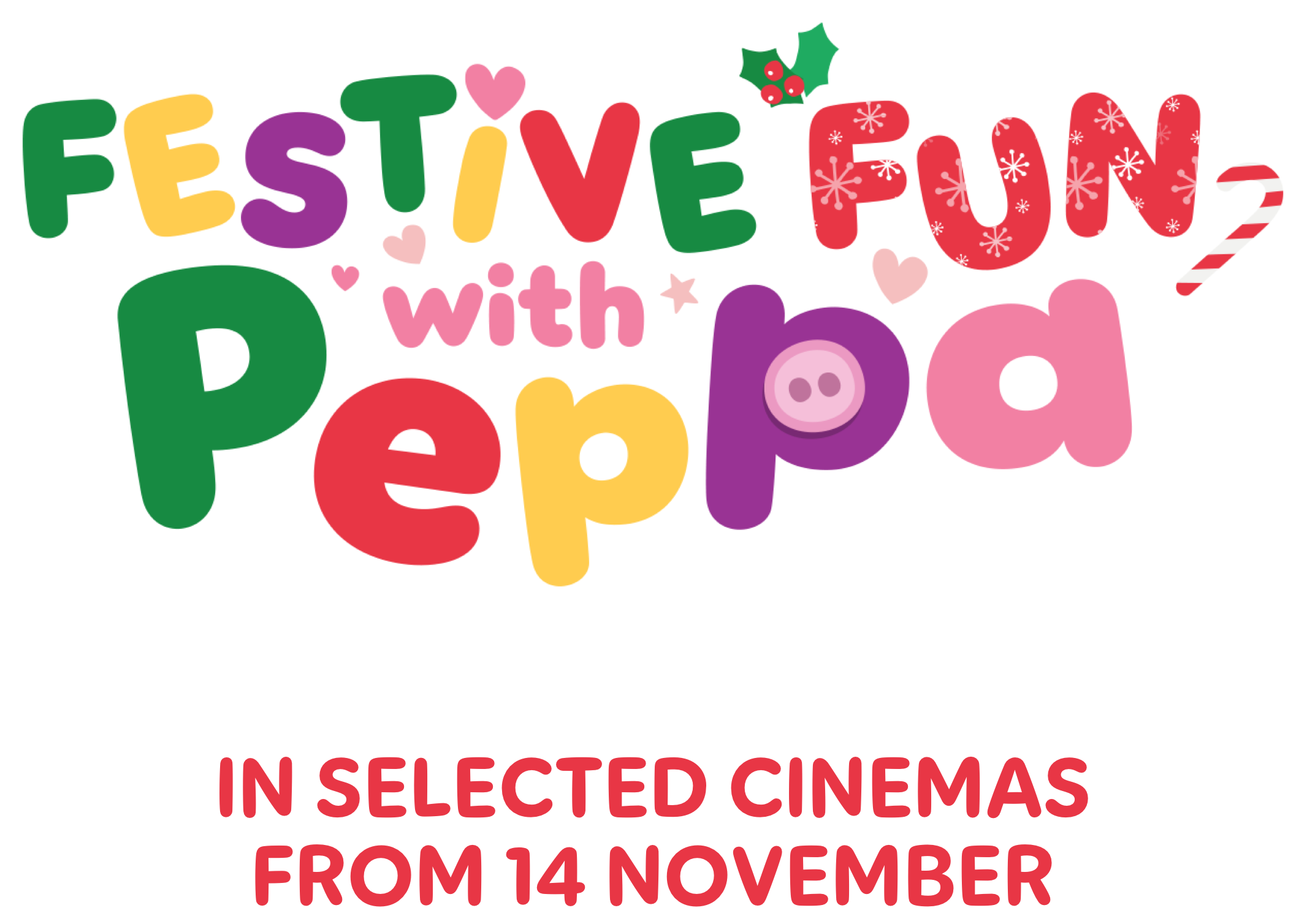 Title or logo for Festive Fun with Peppa Cinema Experience