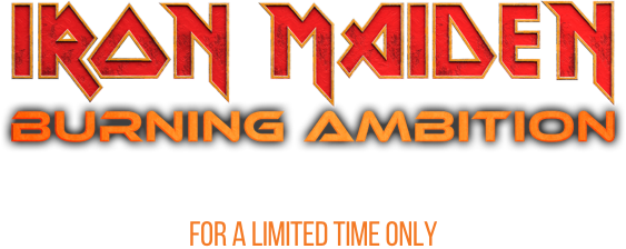 Title or logo for Iron Maiden: Burning Ambition