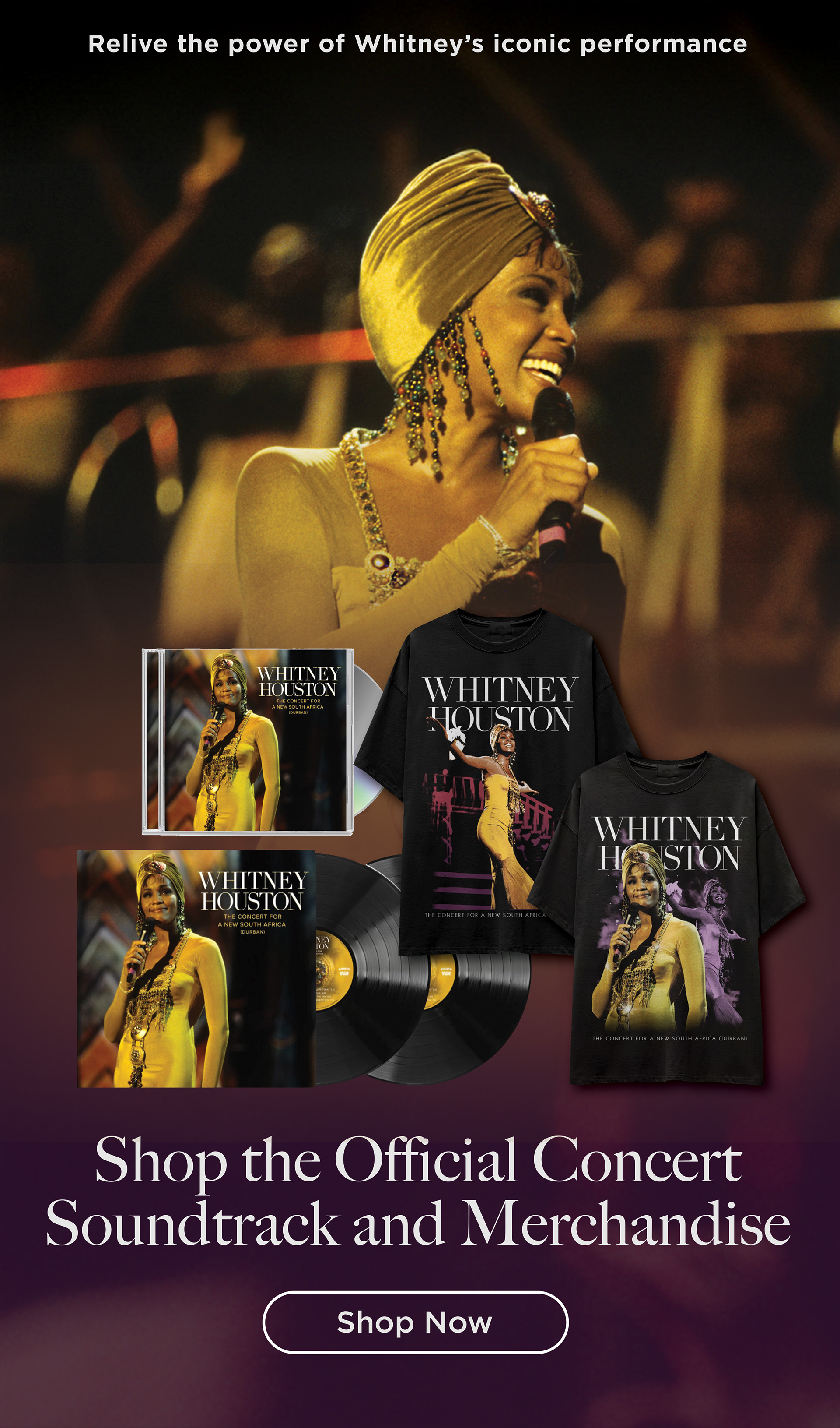 米、加2LP Whitney Houston The Concert For A New South Africa (Durban) 19802819821 Arista /00660 Whitney Houston - Concert For A New South Africa (Dur on