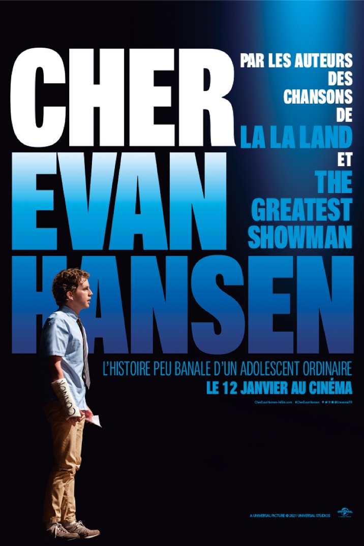 Affiche du film Cher Evan Hansen