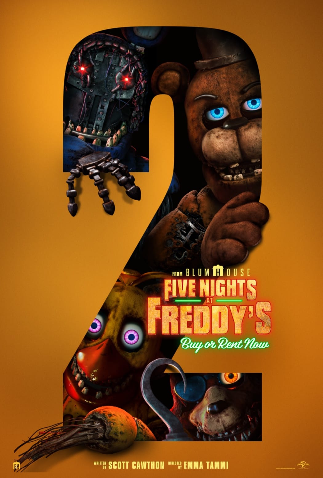 Poster for Five Nights at Freddys 2