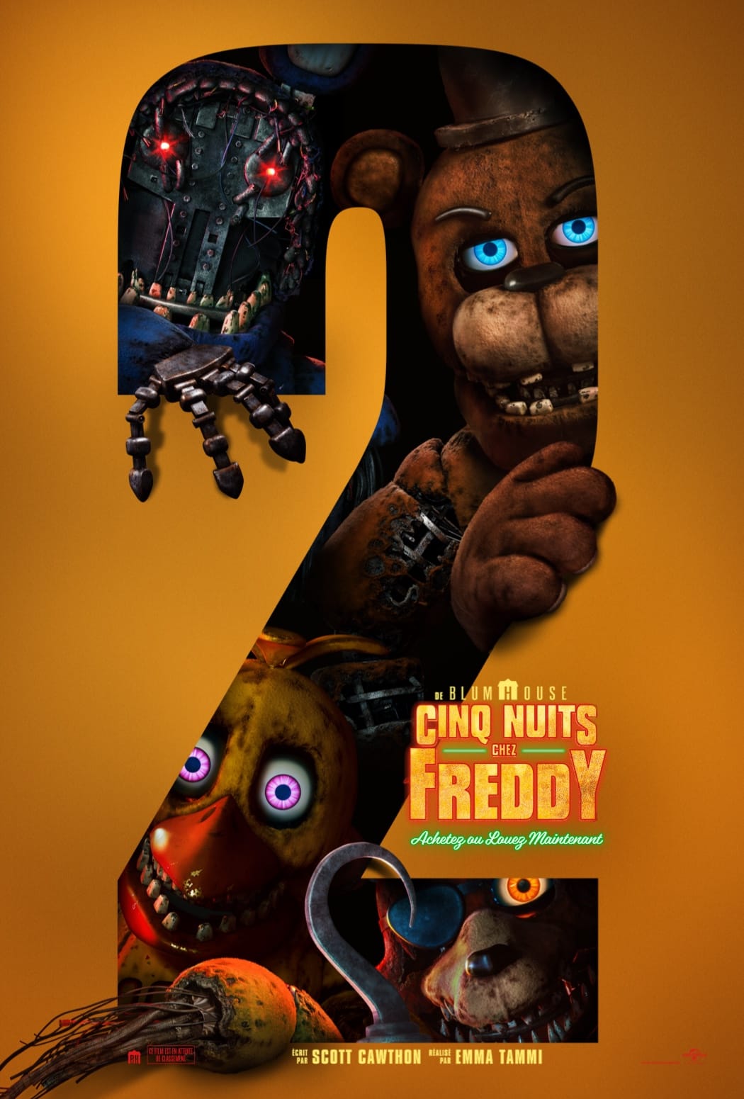 Affiche pour Cinq nuits chez freddy