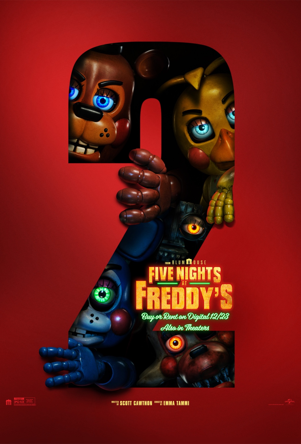 Poster for Five Nights at Freddy’s 2