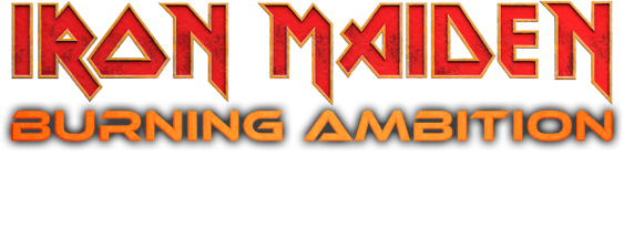 Title or logo for Iron Maiden: Burning Ambition