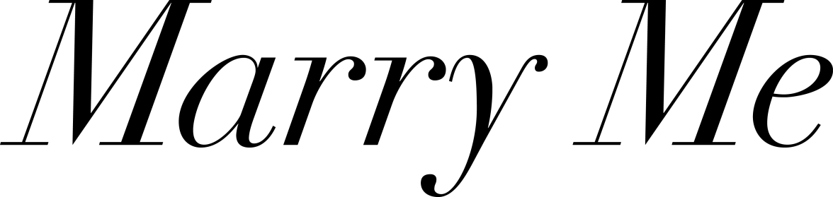 Marry Me logo