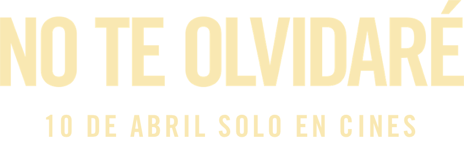 Título o logotipo de NO TE OLVIDARÉ