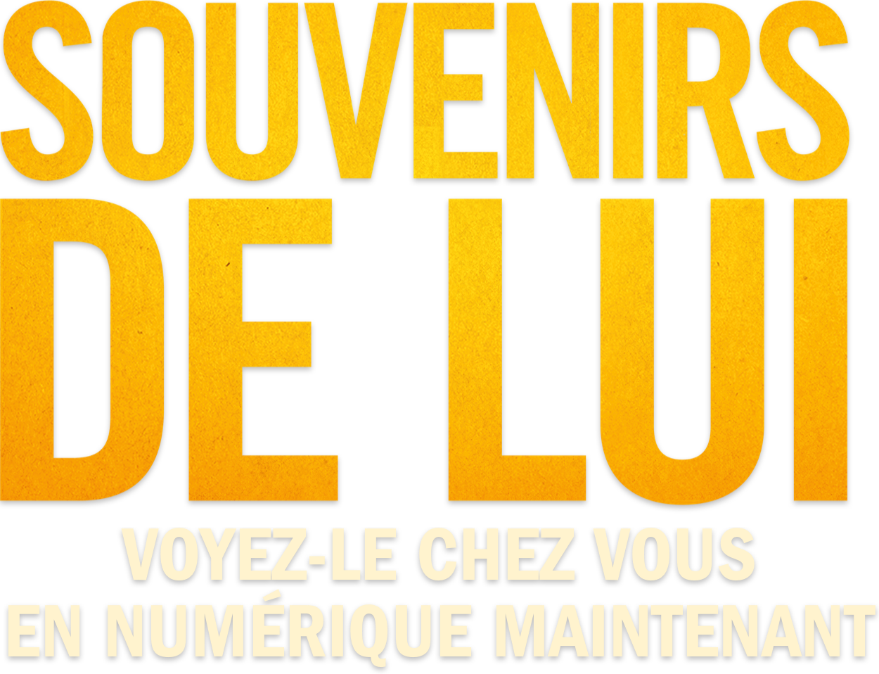 Titre ou logo pour Souvenirs de lui