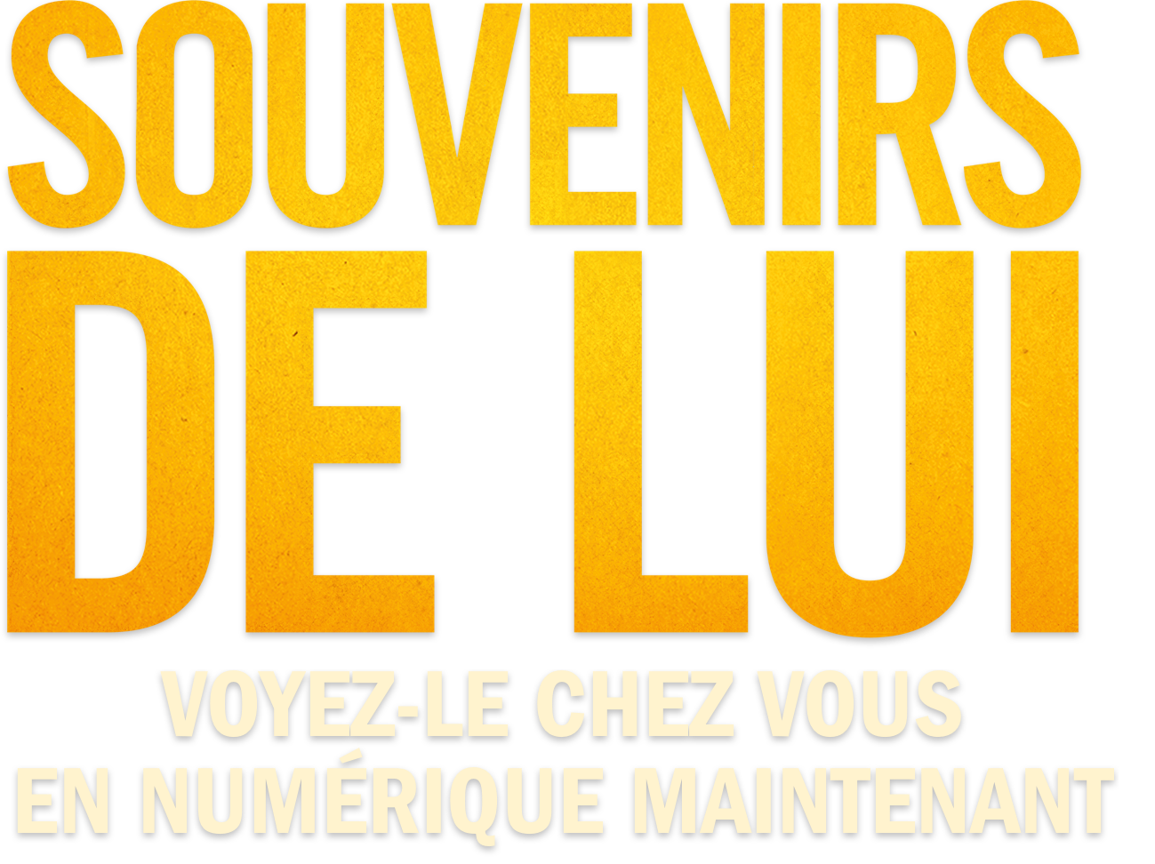 Titre ou logo pour Souvenirs de lui