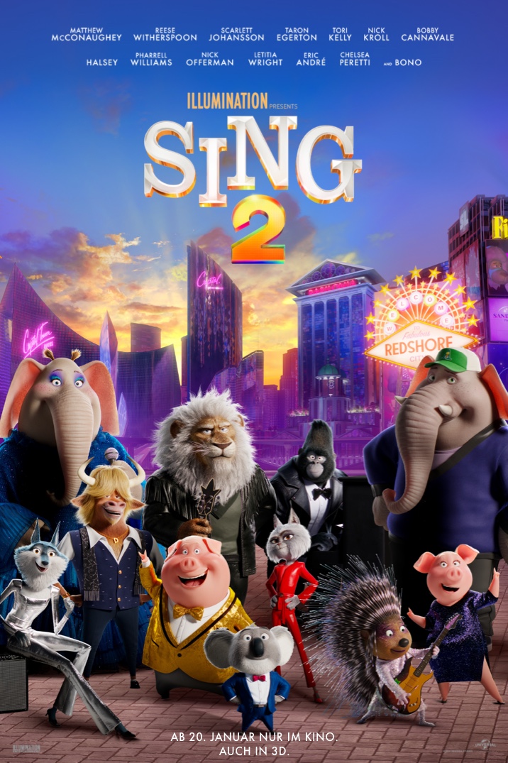 Sing 2 Filmplakat