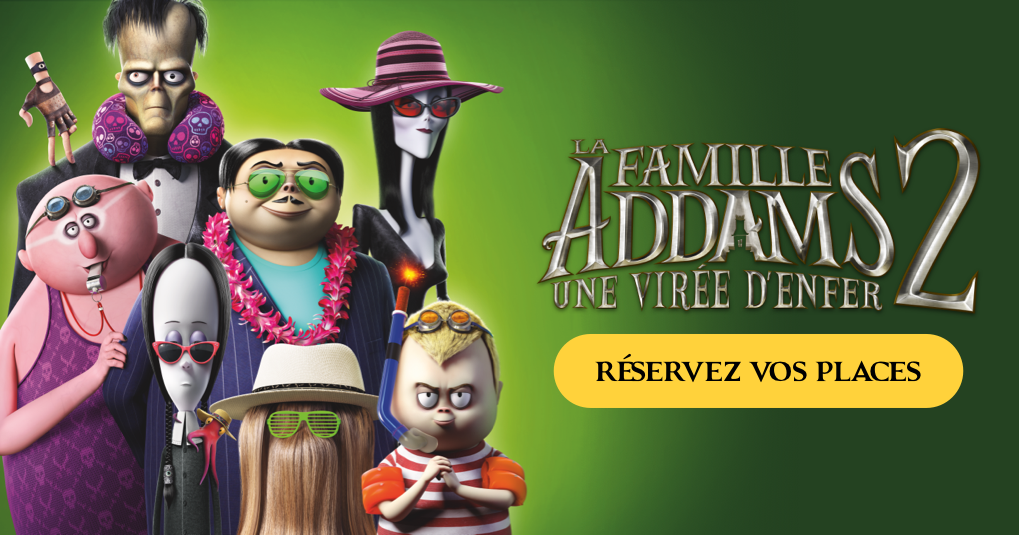 La Famille Addams 2: Une Virée D'Enfer: Réserver vos places | Universal