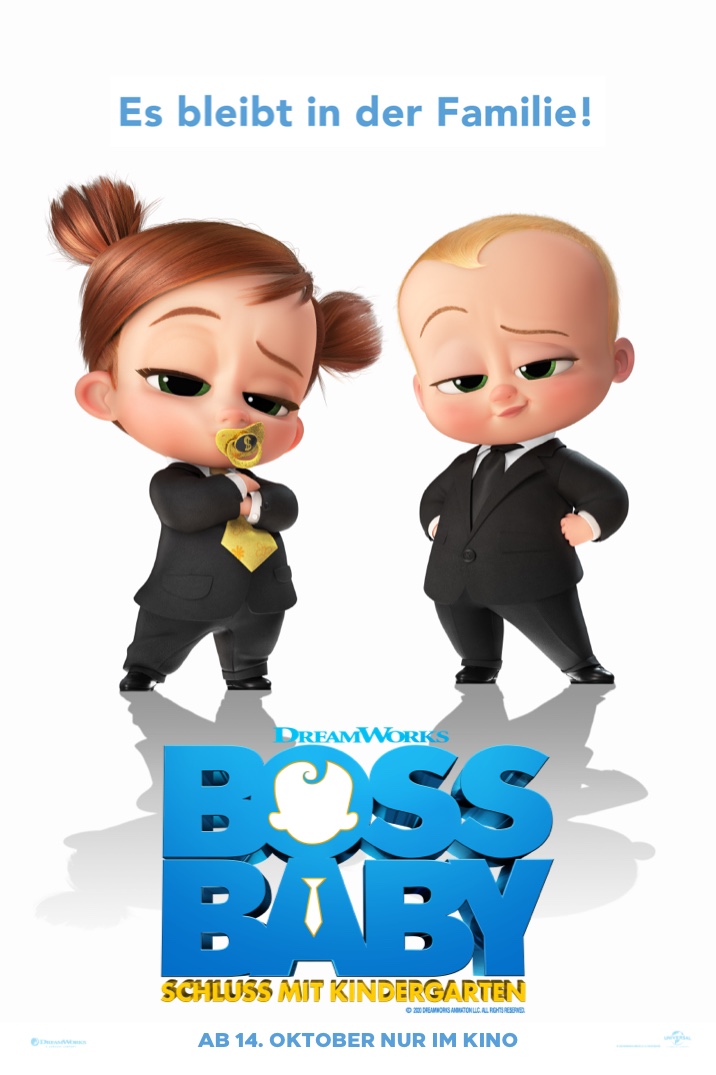 The Boss Baby: Schluss Mit Kindergarten Filmplakat