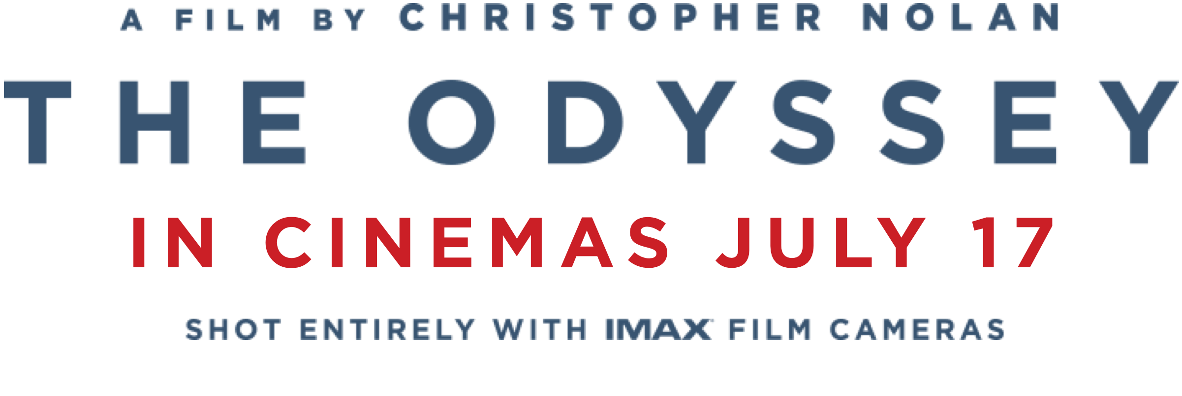 Title or logo for The Odyssey