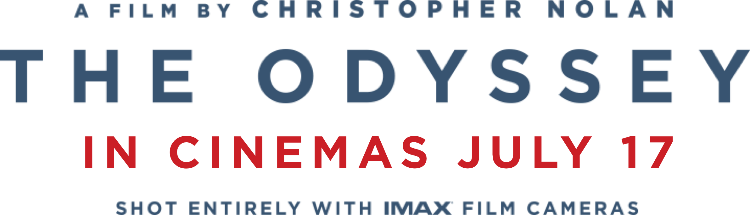 Title or logo for The Odyssey