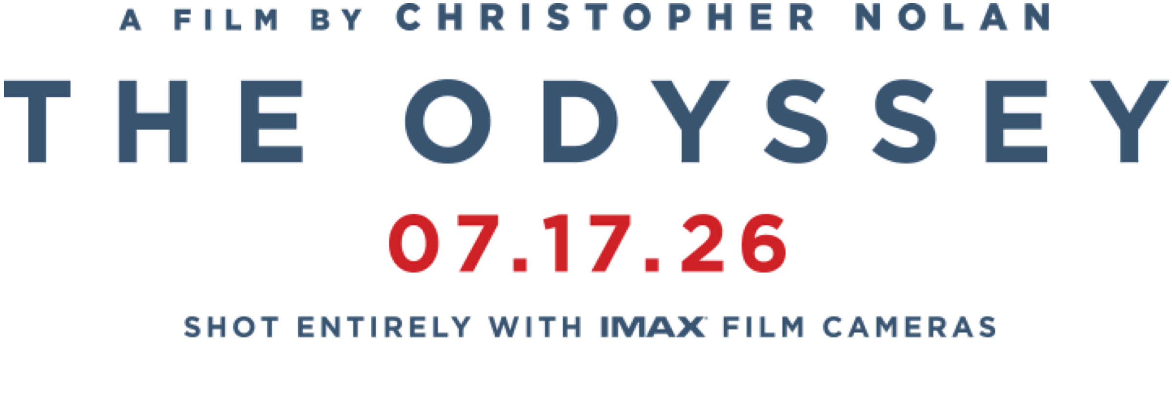 Title or logo for The Odyssey