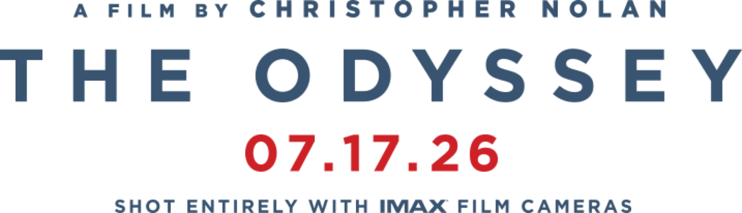 Title or logo for The Odyssey