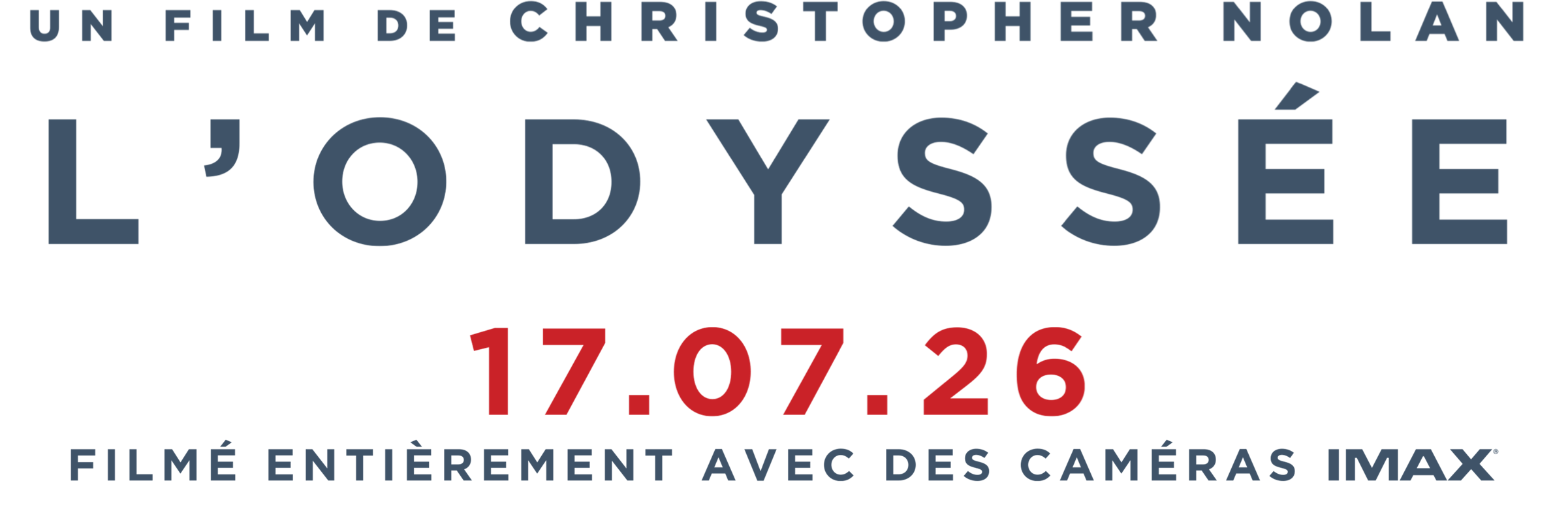 Titre ou logo pour L’Odyssée 