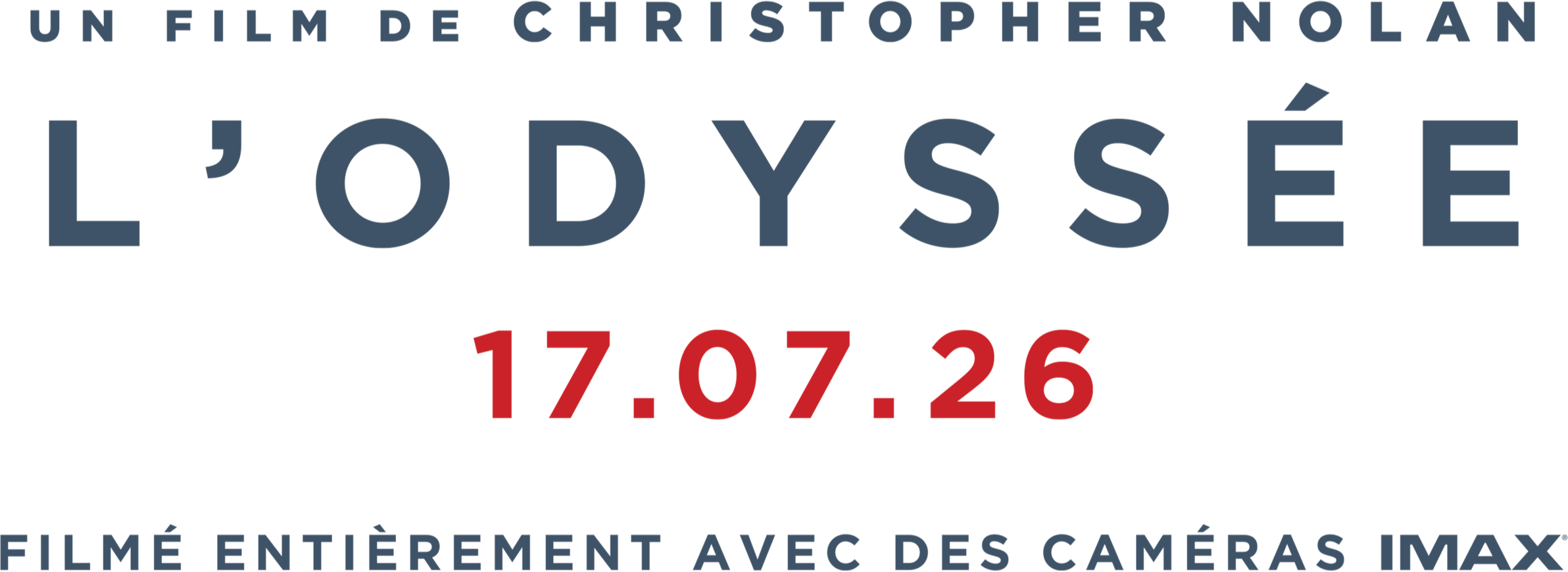 Titre ou logo pour L’Odyssée 
