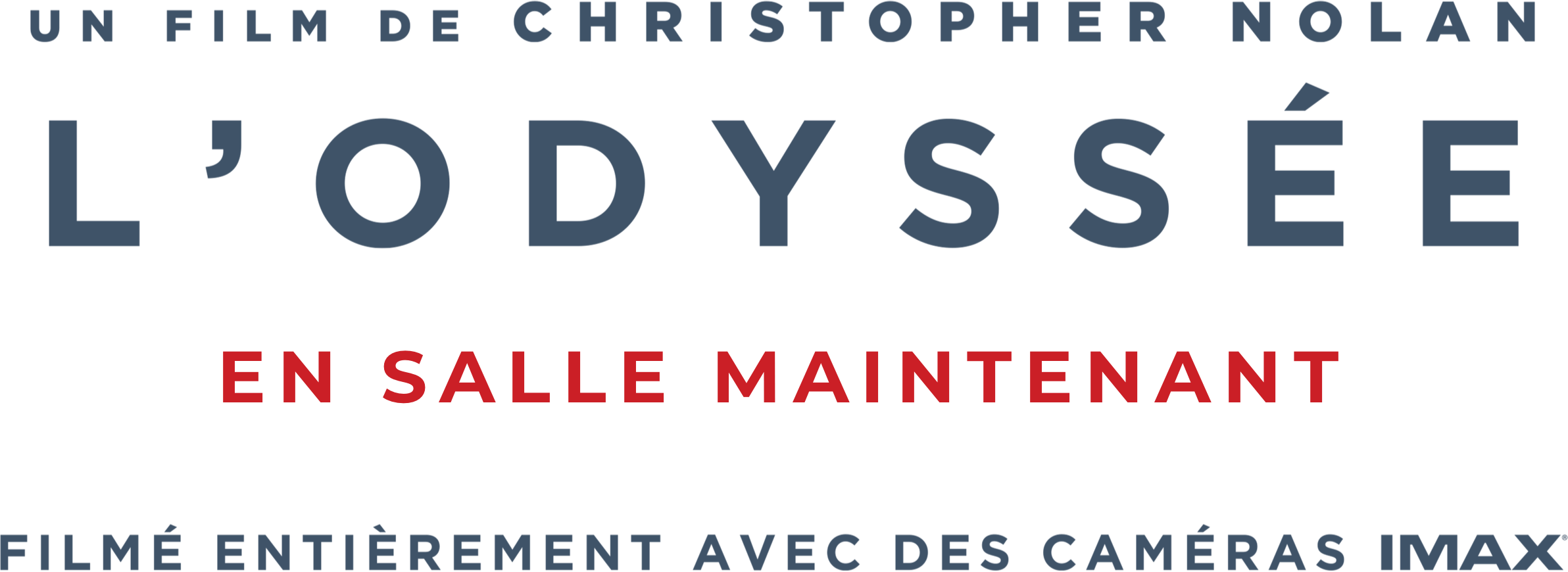 Titre ou logo pour L’Odyssée 