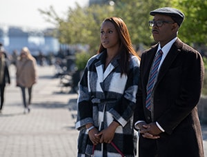 Issa Rae and Courtney B. Vance in The Photograph (2020 Movie)