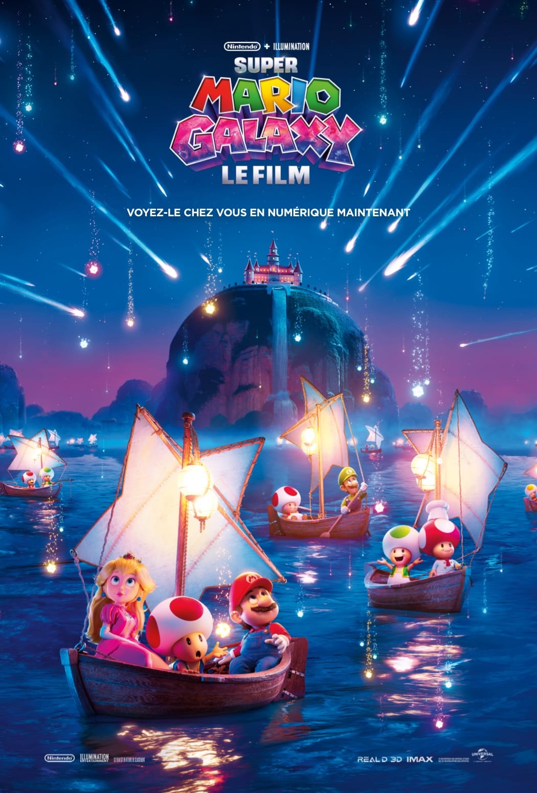 Affiche pour Super Mario Galaxy le film
