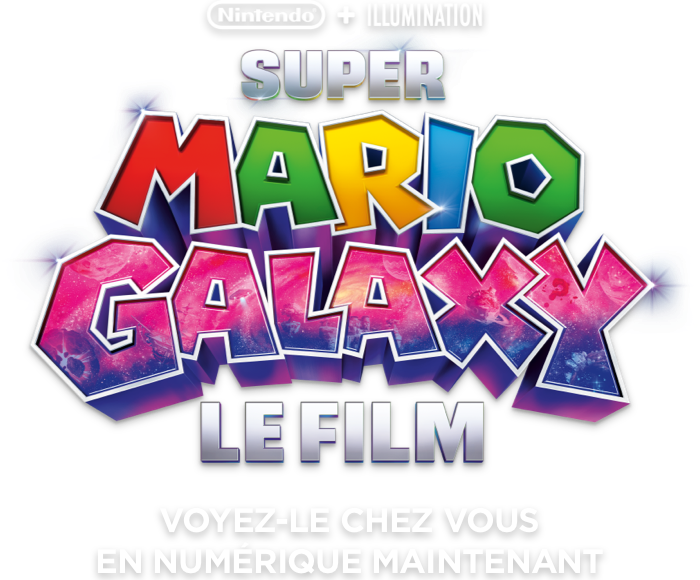 Titre ou logo pour Super Mario Galaxy le film
