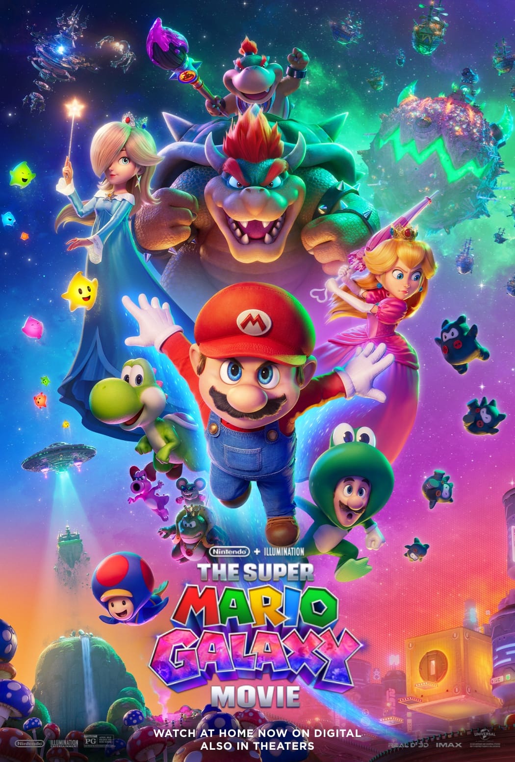Poster for The Super Mario Galaxy Movie