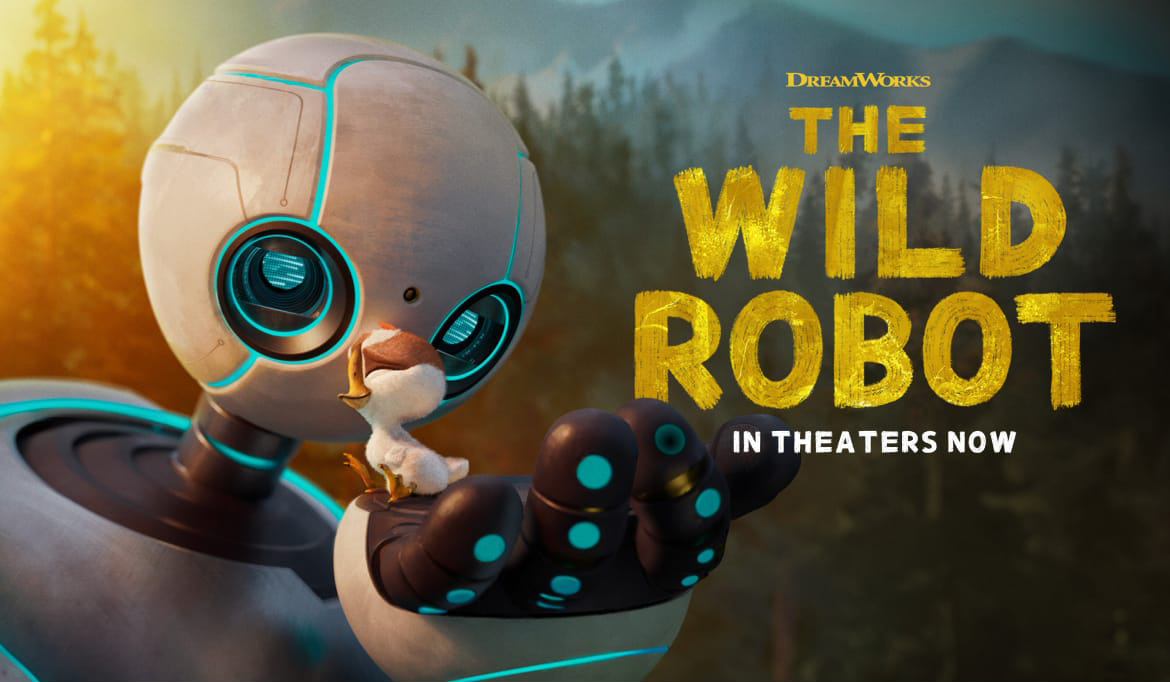 The Wild Robot | Showtimes &amp; Tickets | In Theaters Now