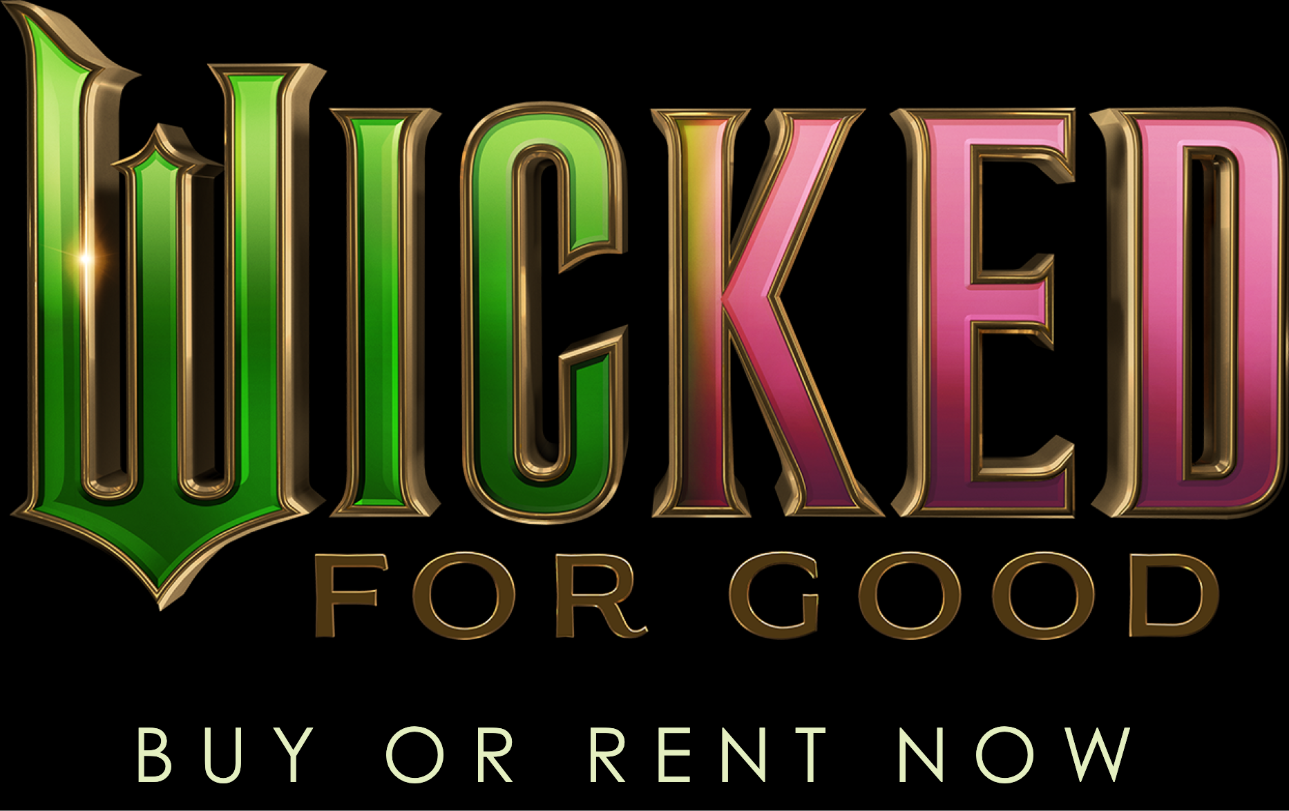 Title or logo for Wicked: For Good