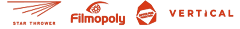A collection of legal and credit logos for The Threesome