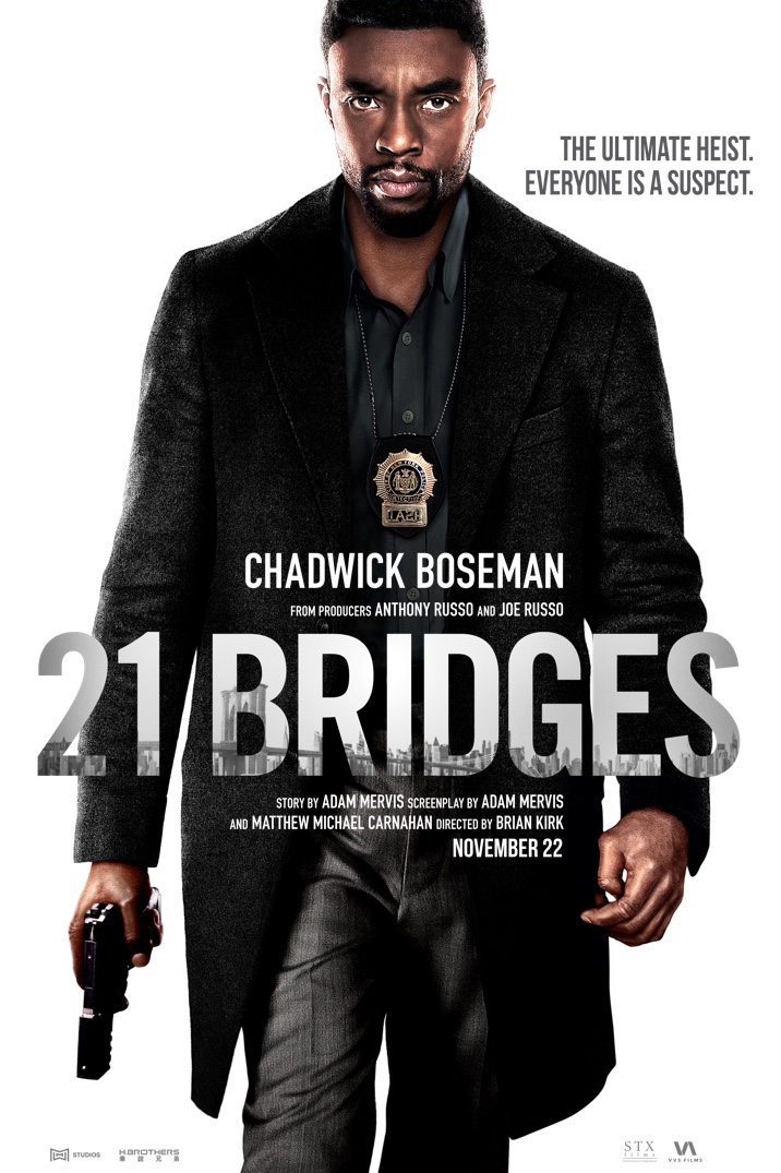 Poster image for 21 Bridges